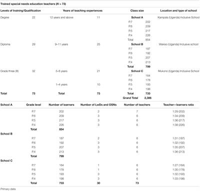 The Classroom Impact of Trained Special Needs Education Teachers in Selected Schools: An Evaluation Study